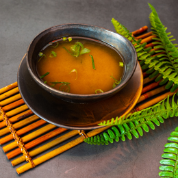 Soupe Miso tofu, algues